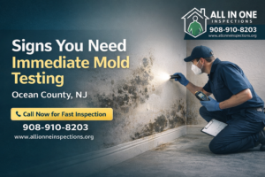 Signs You Need Immediate Mold Testing in Ocean County, NJ