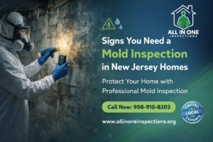Signs You Need a Mold Inspection in New Jersey Homes