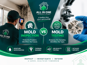 Mold Inspection vs Mold Testing